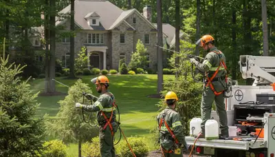 Deer deterrent service protecting trees and shrubs in Dayton, OH landscape protection