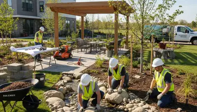 Landscape design consultation for Dayton, OH tree service property planning
