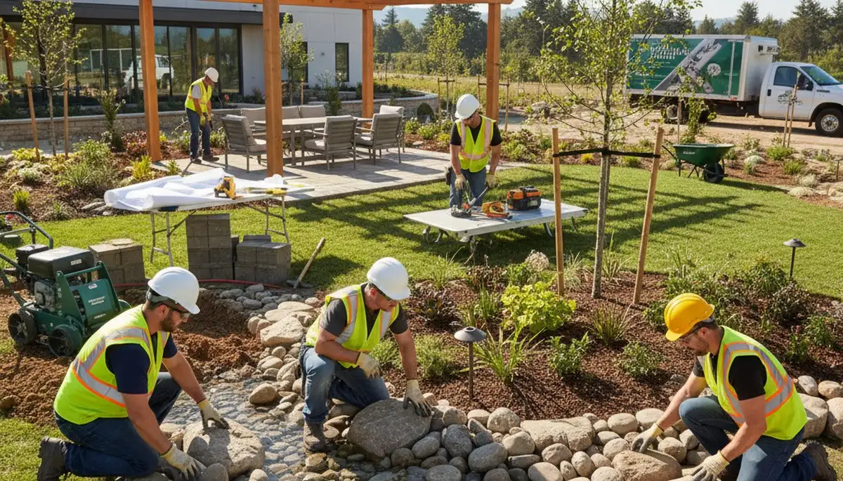 Landscape design consultation in Dayton, OH for tree care and outdoor space planning
