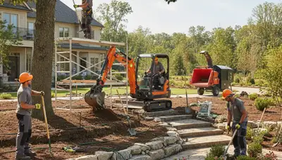 Dayton, OH tree service team providing professional tree removal and landscaping care