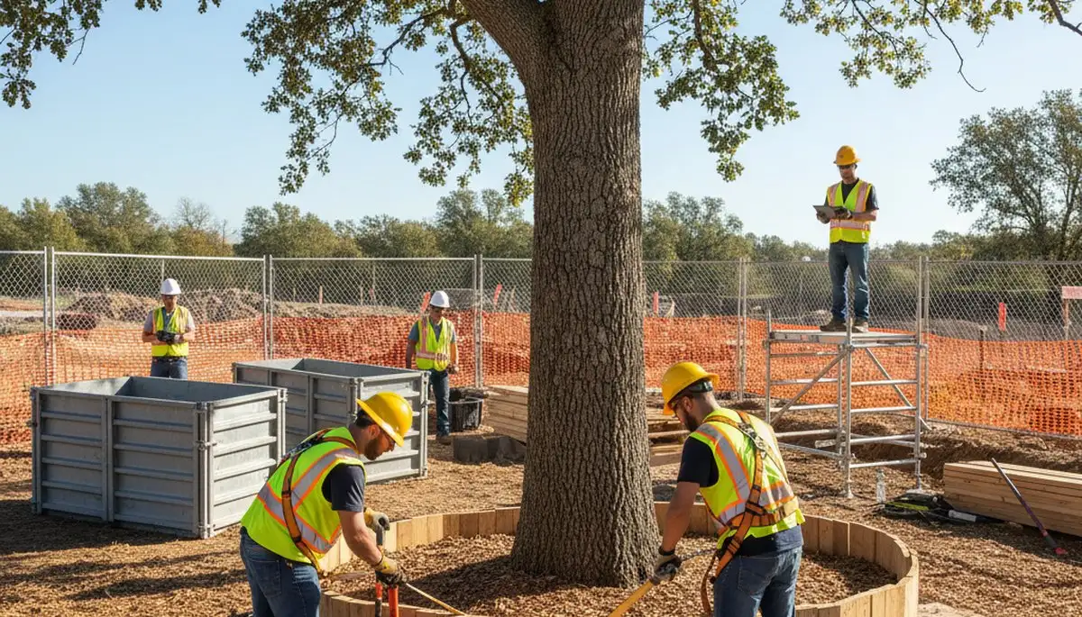 Root protection service for trees in Dayton, OH to improve stability and reduce stress