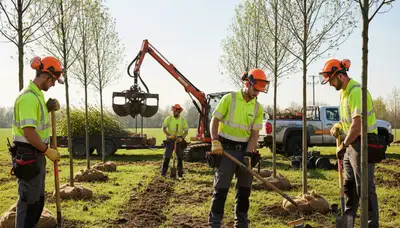 Dayton, OH tree planting service selecting healthy trees for local soil and site conditions