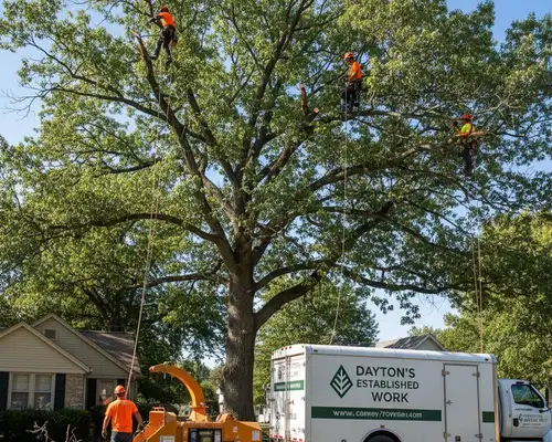 Dayton, OH tree trimming service for mature canopy maintenance and safe property care