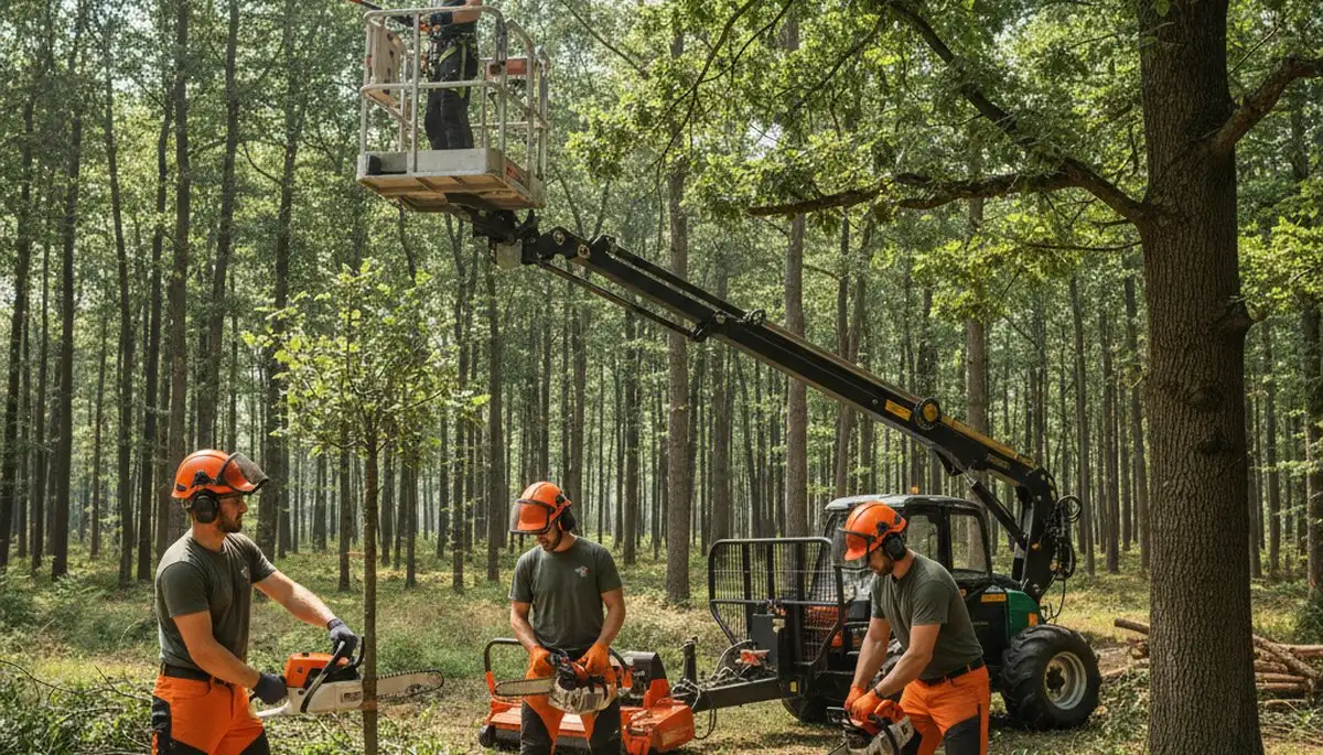 Woodlot management in Dayton, OH to improve tree health and reduce overgrown property risks